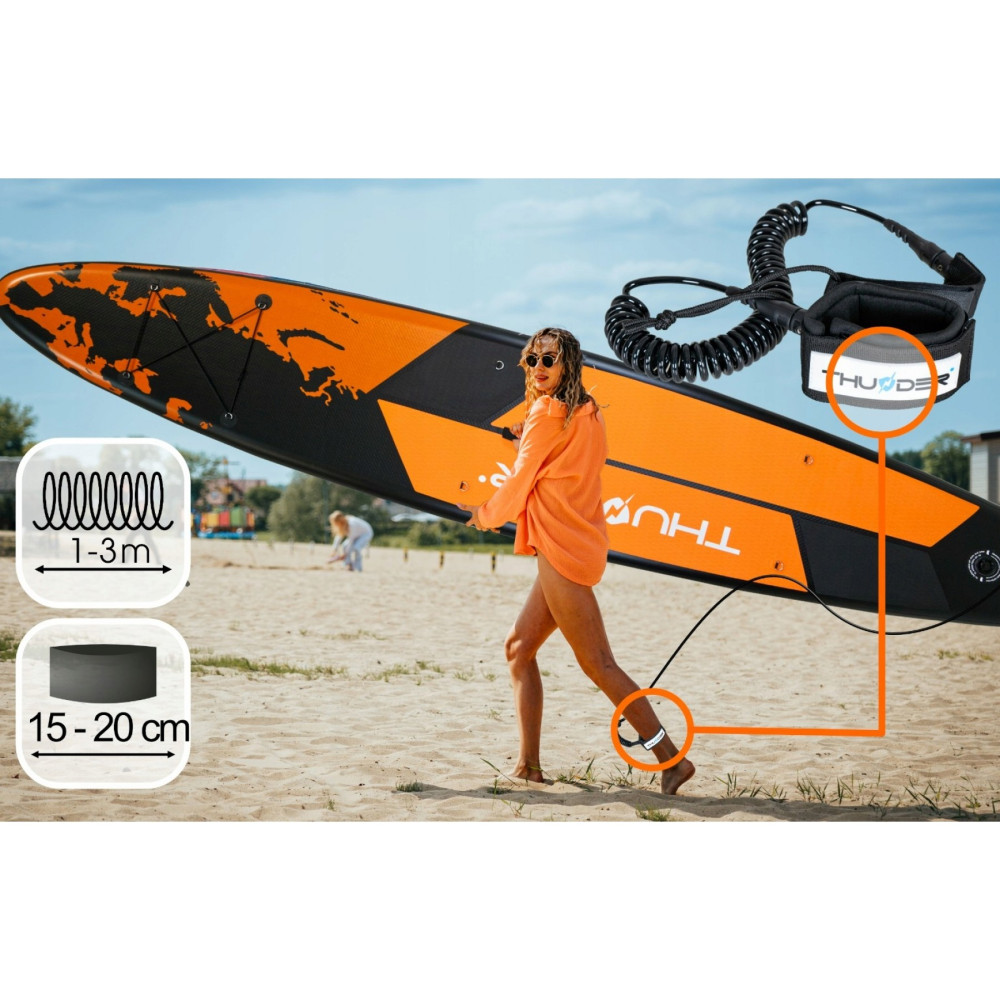Надувна дошка SUP THUNDER Earth 365 см з веслом
