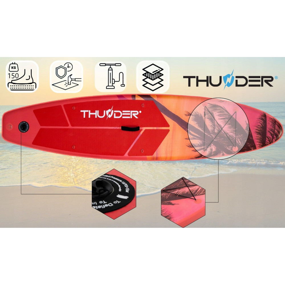 Надувна дошка SUP THUNDER Isle 320 см з веслом