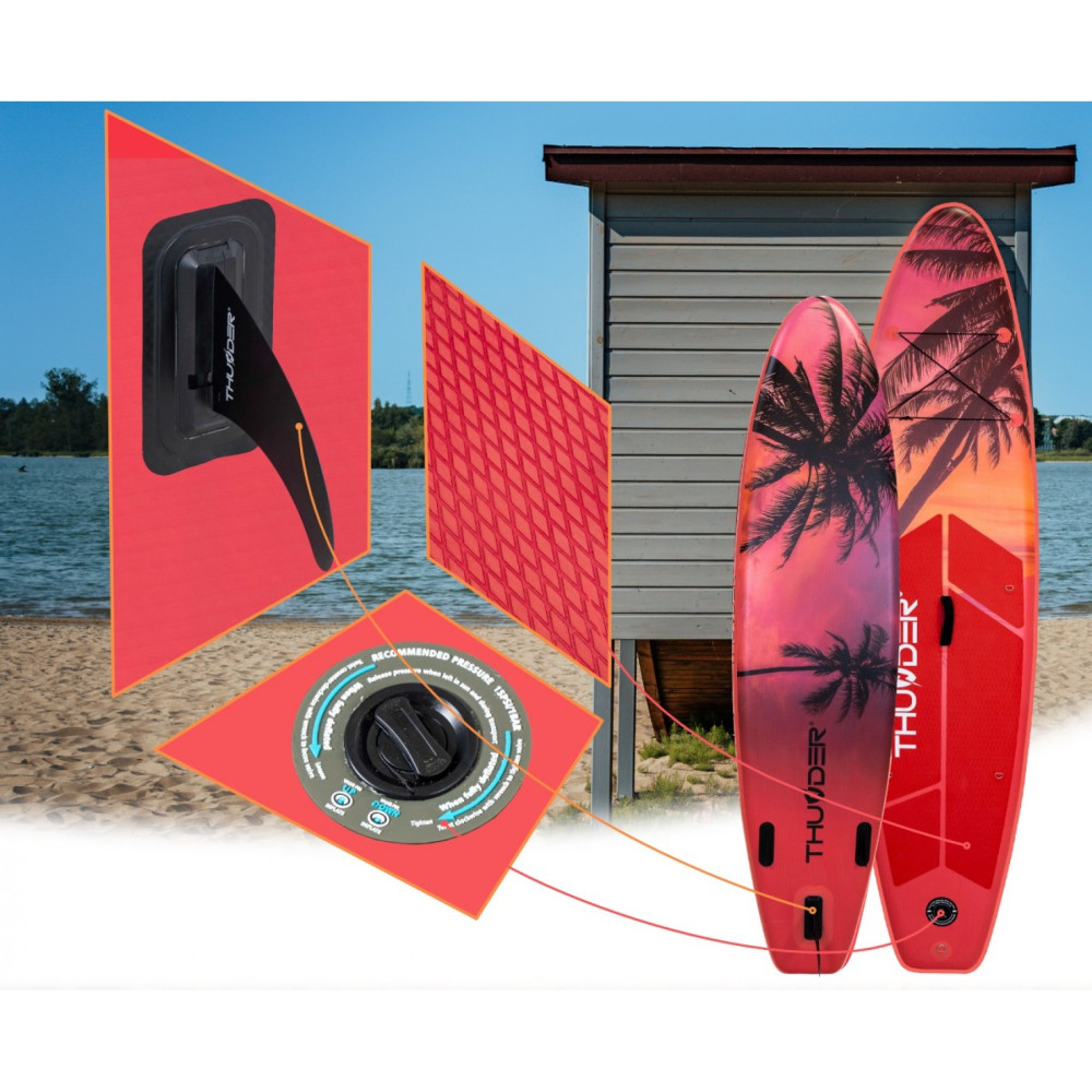 Надувна дошка SUP THUNDER Isle 320 см з веслом