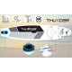 Надувна дошка SUP THUNDER Planet 320 см з веслом Blue