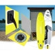 Надувная SUP доска THUNDER Planet 320 см с веслом Lime