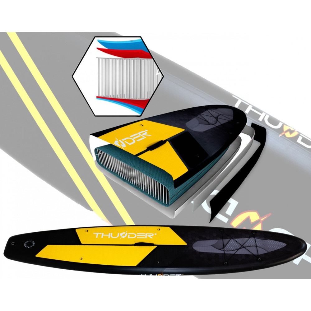 Надувна дошка SUP THUNDER Raven 320 см з веслом