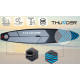 Надувна SUP дошка THUNDER Steel 365 см із веслом Blue