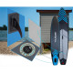 Надувна SUP дошка THUNDER Steel 365 см із веслом Blue
