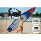 Надувна дошка SUP THUNDER Steel 365 см з веслом Red