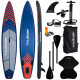 Надувна дошка SUP THUNDER Steel 365 см з веслом Red
