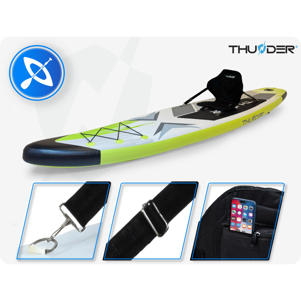 Надувная SUP доска THUNDER VELA 320 см с веслом