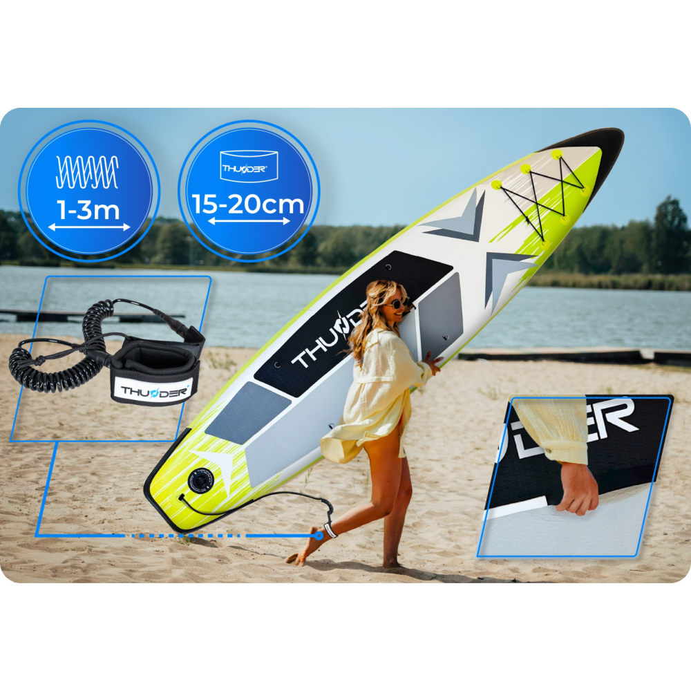 Надувная SUP доска THUNDER VELA 320 см с веслом