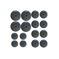 Набор битумных дисков Thunder 4х10 кг, 8х5 кг, 4х2.5 кг (SET-B-10-90KG)