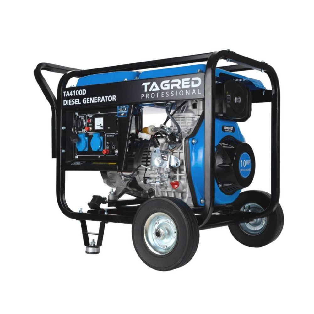 Генератор дизельний Tagred + газова плитка Orcamp CK-505 + електричний обігрівач Gardyer HE2000 (KTA4100D)