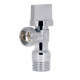 Кран приборный Thermo Alliance Base Арко 1/2" НН хром, угловой латунный SD185W1515
