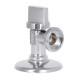 Кран приборный Thermo Alliance Base Арко 1/2"Зх3/4" С хром, угловой латунный SD185W1520