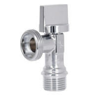Кран приборный Thermo Alliance Base Арко 1/2"Зх3/4" С хром, угловой латунный SD185W1520