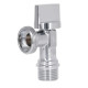 Кран приборный Thermo Alliance Base Арко 1/2"Зх3/4" С хром, угловой латунный SD185W1520