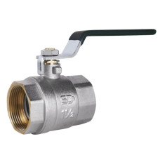 Кран шаровой Thermo Alliance Base 1 1/2" ВВ прямой, PN40, рычаг SD600W40
