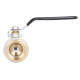 Кран кульовий Thermo Alliance Base 1 1/4" ВЗ прямий, PN30, важіль SD605W32