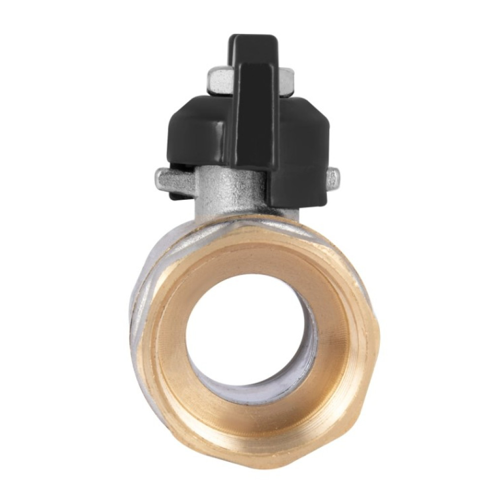 Кран кульовий Thermo Alliance Base 1" ВВ прямий, PN40, метелик SD602W25