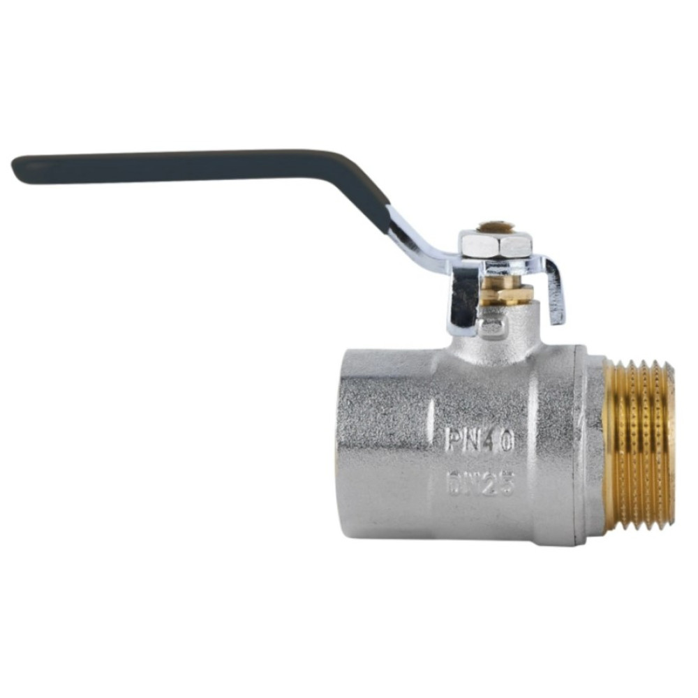 Кран кульовий Thermo Alliance Base 1" ВЗ прямий, PN40, важіль SD605W25