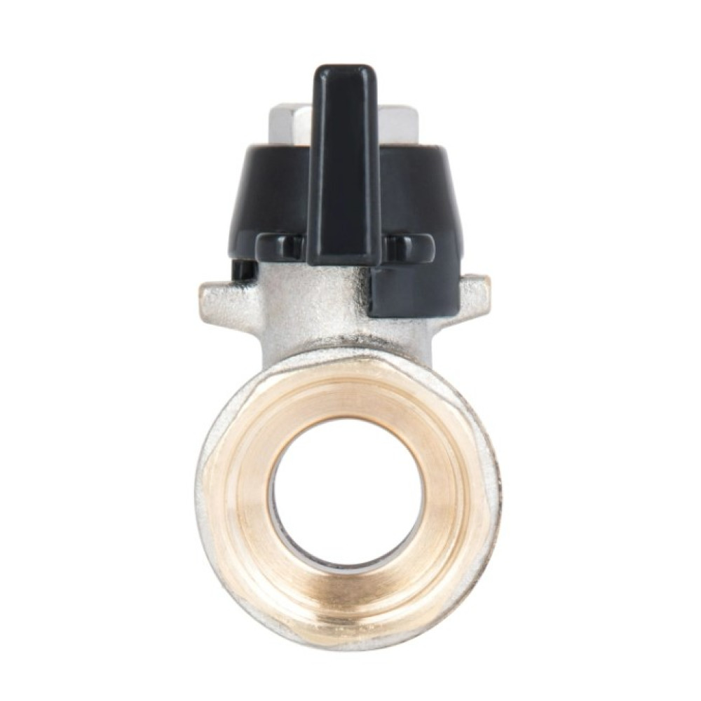 Кран кульовий Thermo Alliance Base 1/2" ВВ прямий, PN40, метелик SD602W15