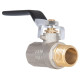 Кран шаровой Thermo Alliance Base 1/2" ВН прямой, PN40, рычаг SD605W15