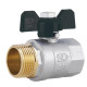 Кран кульовий Thermo Alliance Base 3/4" ВЗ прямий, PN40, метелик SD607W20