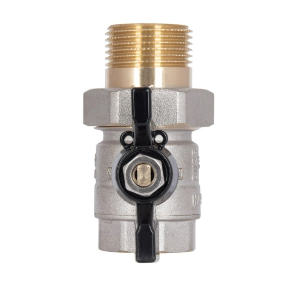 Кран кульовий "Американка" Thermo Alliance Base 1"ВЗ прямий, PN40, метелик SD221W25