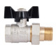 Кран кульовий "Американка" Thermo Alliance Base 1/2"ВЗ прямий, PN40, метелик SD221W15