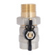 Кран кульовий "Американка" Thermo Alliance Base 3/4" ВЗ прямий, PN40, метелик SD221W20