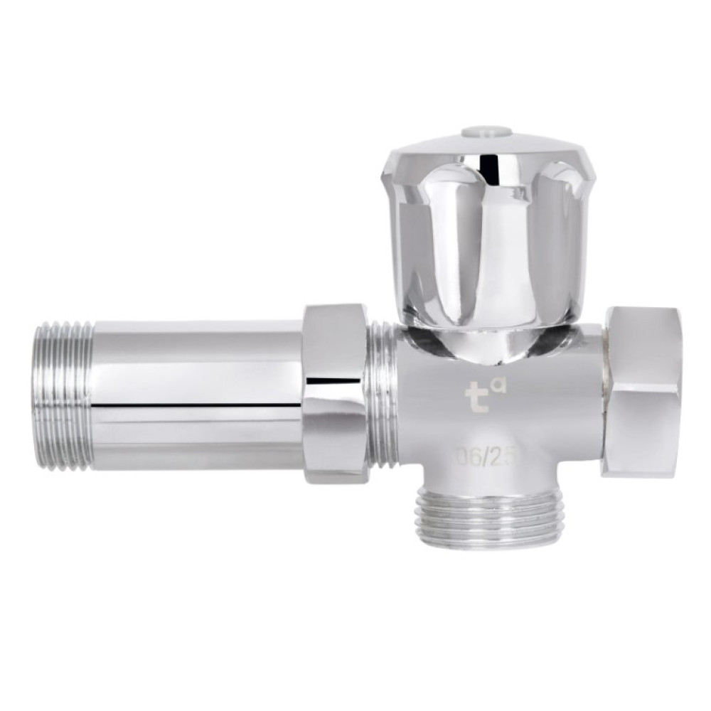 Кран шаровой приборный Thermo Alliance Standart 3/4"Зх3/4"Зх3/4" В вентиль SD183W20