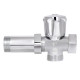 Кран шаровой приборный Thermo Alliance Standart 3/4"Зх3/4"Зх3/4" В вентиль SD183W20