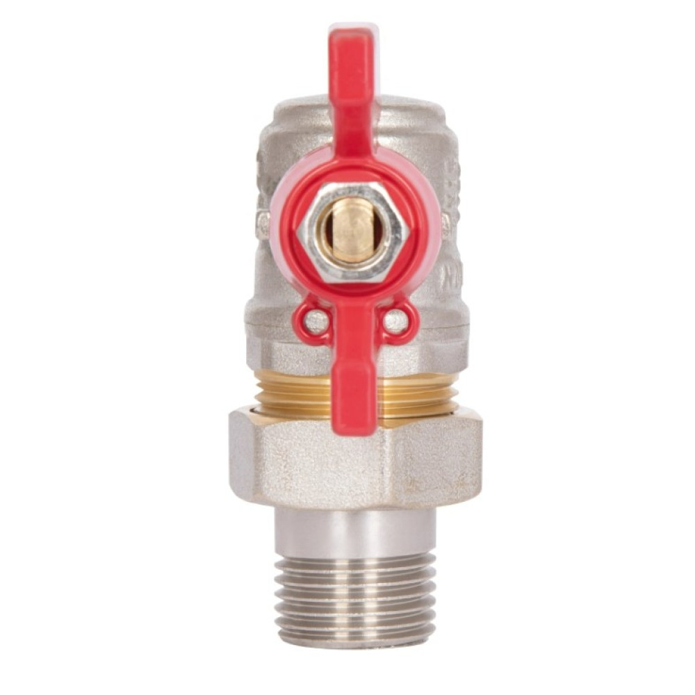 Кран кульовий "Американка" Thermo Alliance Standart 1/2" ВЗ кутовий, PN40, метелик SD222W15