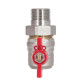 Кран кульовий "Американка" Thermo Alliance Standart 3/4" ВЗ кутовий, PN40, метелик SD222W20