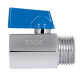 Кран кульовий міні Thermo Alliance Standart 1/2" ВЗ прямий, півметелик SD188W15