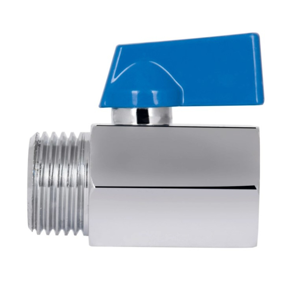 Кран кульовий міні Thermo Alliance Standart 1/2" ВЗ прямий, півметелик SD188W15