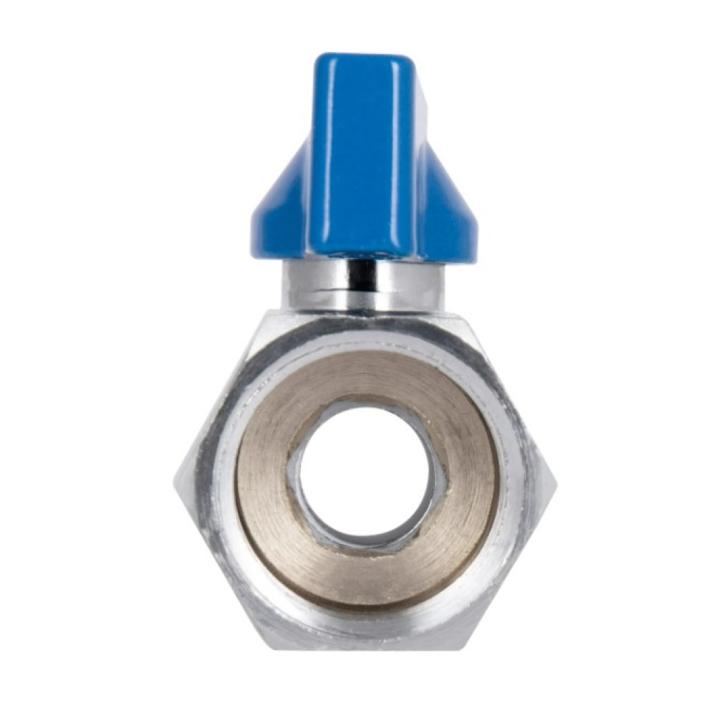 Кран кульовий міні Thermo Alliance Standart 1/2" ВЗ прямий, півметелик SD188W15
