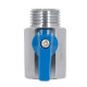 Кран кульовий міні Thermo Alliance Standart 1/2" ВЗ прямий, півметелик SD188W15
