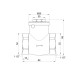 Зворотний клапан пелюстковий Thermo Alliance Standart 1 1/2" ВВ (низького тиску) SD242W40