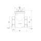 Зворотний клапан пелюстковий Thermo Alliance Standart 1 1/4" ВВ (низького тиску) SD242W32