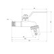 Кран кульовий для поливу Thermo Alliance Standart 1/2" З ручка-важіль SD140W15