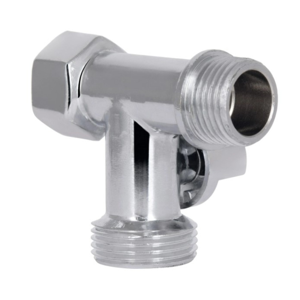 Кран шаровой приборный Thermo Alliance Standart 1/2"Зх3/4"Зх1/2" В SD186W152015