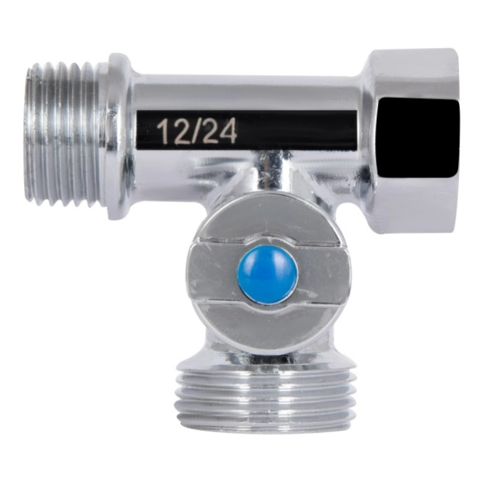 Кран шаровой приборный Thermo Alliance Standart 1/2"Зх3/4"Зх1/2" В SD186W152015