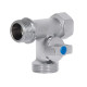 Кран шаровой приборный Thermo Alliance Standart 1/2"Зх3/4"Зх1/2" В SD186W152015