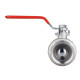 Кран кульовий Thermo Alliance Forte 1 1/2" ВВ прямий, PN40, важіль SF600W40