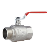Кран шаровой Thermo Alliance Forte 1 1/2" ВЗ прямой, PN40, рычаг SF605W40