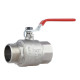 Кран кульовий Thermo Alliance Forte 1 1/2" ВЗ прямий, PN40, важіль SF605W40