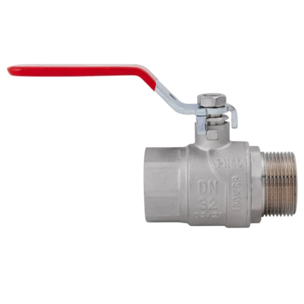 Кран кульовий Thermo Alliance Forte 1 1/4" ВЗ прямий, PN40, важіль SF605W32