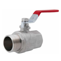Кран кульовий Thermo Alliance Forte 1 1/4" ВЗ прямий, PN40, важіль SF605W32