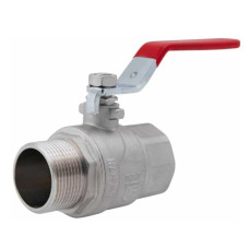 Кран шаровой Thermo Alliance Forte 1 1/4" ВН прямой, PN40, рычаг SF605W32