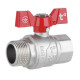 Кран кульовий Thermo Alliance Forte 1" ВЗ прямий, PN40, метелик SF607W25