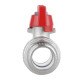 Кран кульовий Thermo Alliance Forte 3/4" ВЗ прямий, PN40, метелик SF607W20